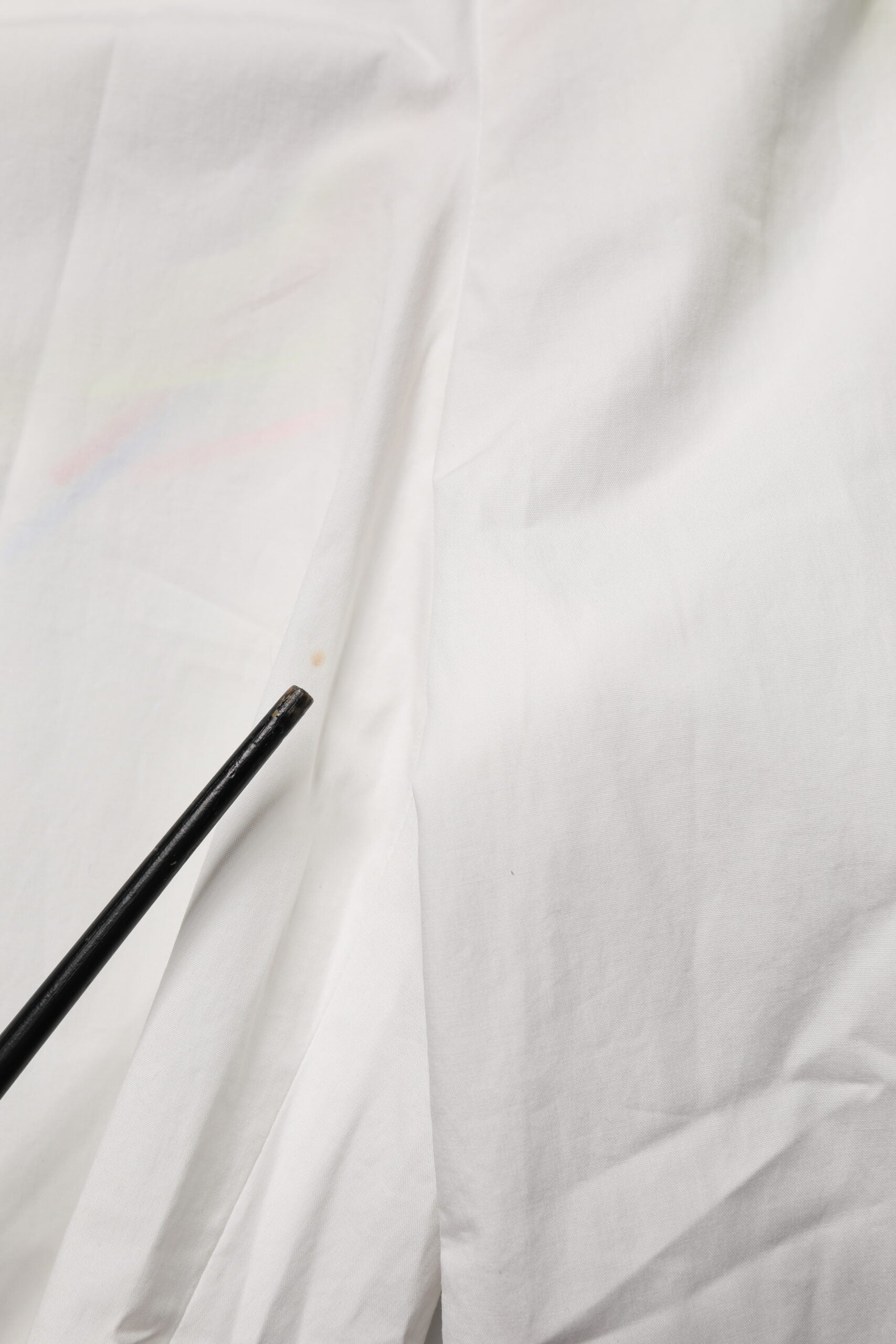 MSGM White Cotton High Waist Wide Leg Straight Bermuda Shorts