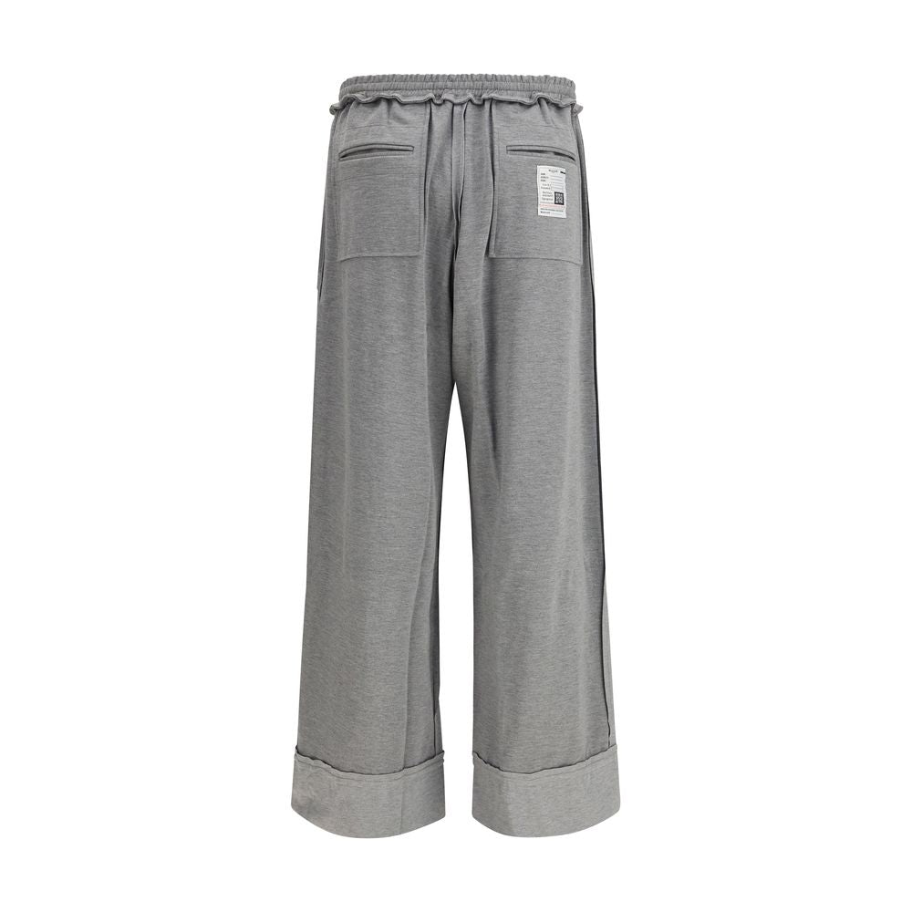 Maison Mihara Yasuhiro Gray Rayon Casual Pants