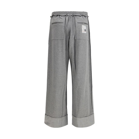 Maison Mihara Yasuhiro Gray Rayon Casual Pants