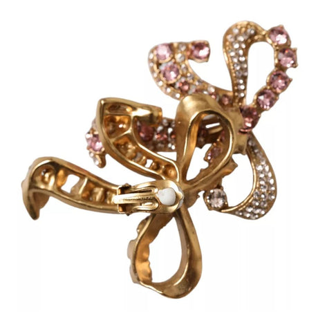 Dolce & Gabbana Gold Brass Earrings