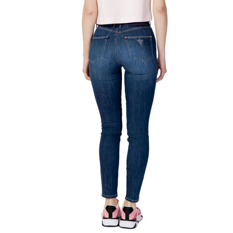Guess Blue Cotton Skinny Jeans