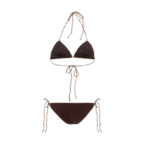 Oséree Brown Elastane Bikini