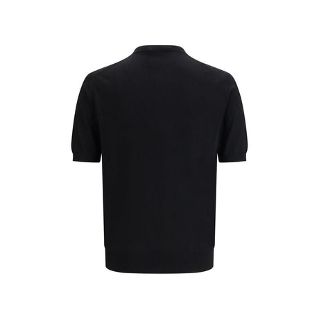 Prada Black Fleece Wool T-Shirt