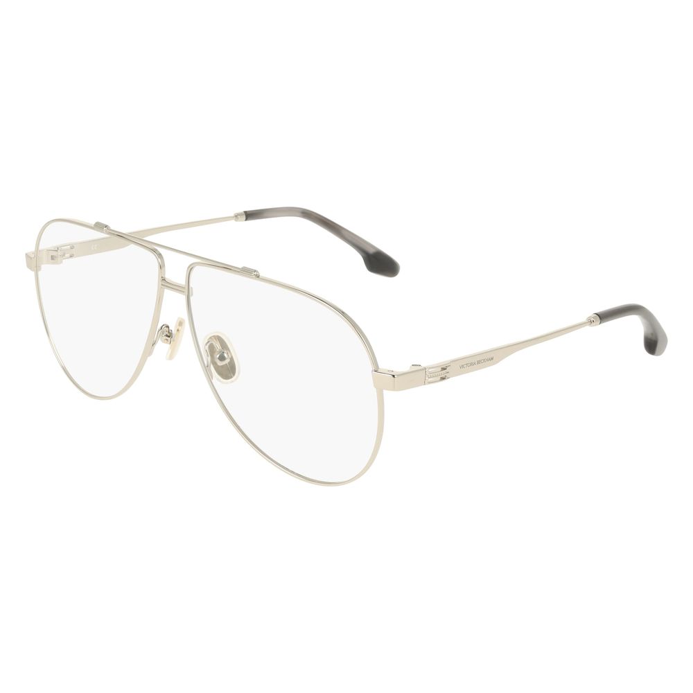 Victoria Beckham Gray Metal Glasses (Frames)