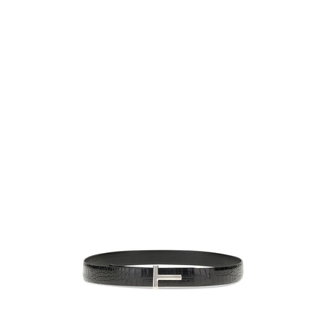 Tom Ford Black Leather Belt