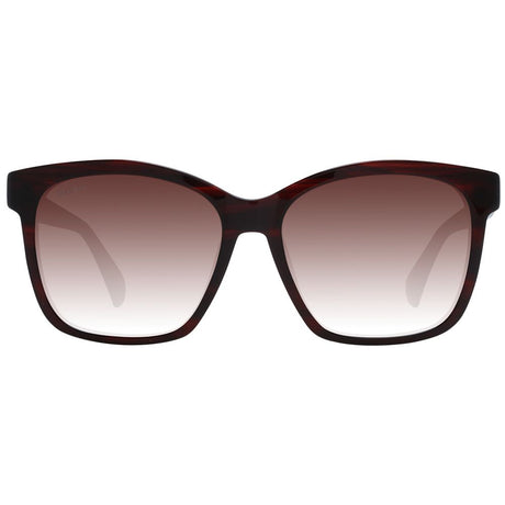 Max Mara Burgundy Plastic Sunglasses
