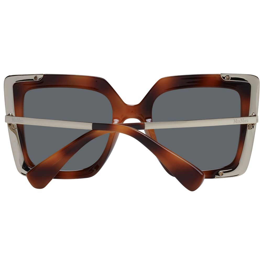 Max Mara Brown Plastic Sunglasses