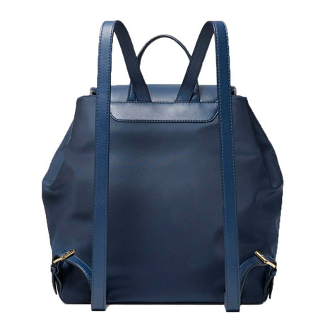 Michael Kors Blue Canvas Backpack