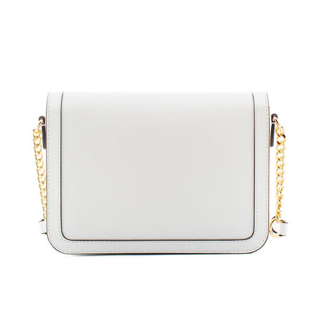Michael Kors White Canvas Shoulder Bag