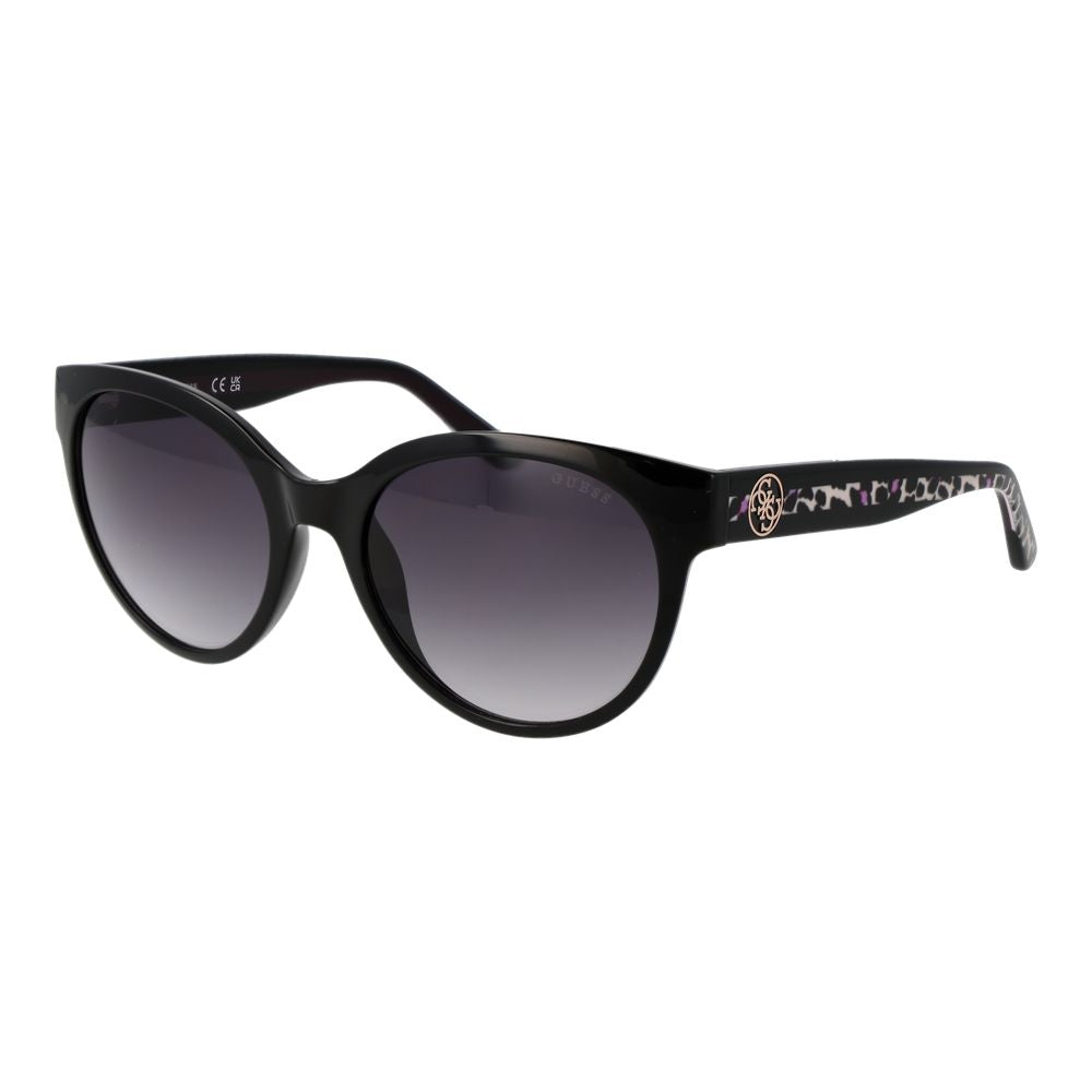 Guess Black Stainless Steel Sunglasses