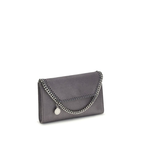 Stella McCartney Gray Polyester Shoulder Bag