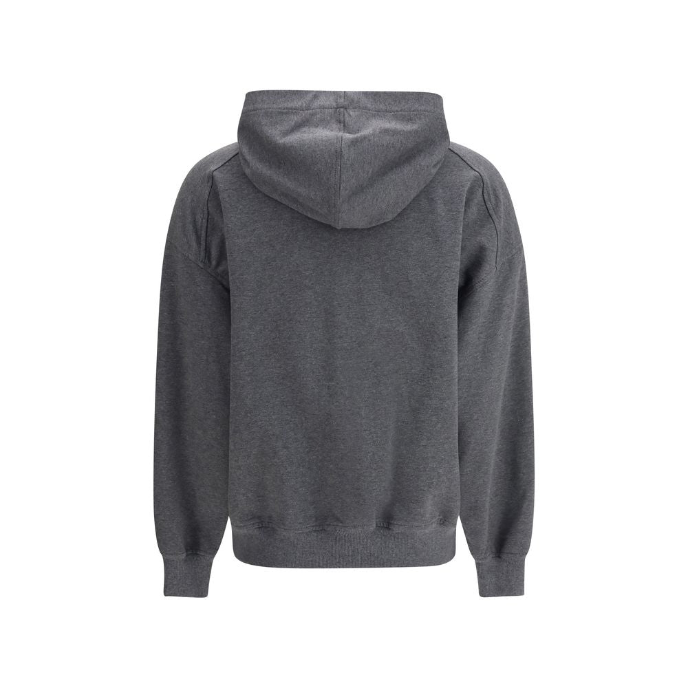 Brunello Cucinelli Gray Cotton Sweatshirt