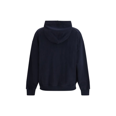 Brunello Cucinelli Blue Cotton Sweatshirt