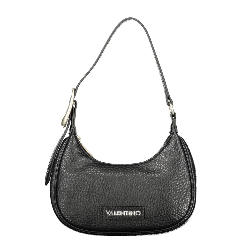 Mario Valentino Black Polyurethane Women Handbag