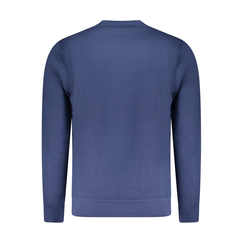 Rifle Blue Cotton Men Sweatshirt