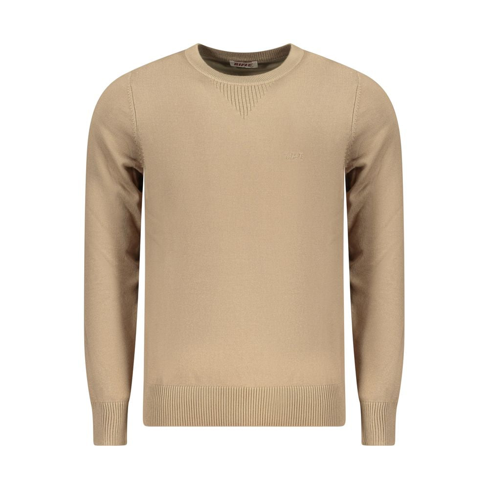 Rifle Beige Viscosa Mens Sweater