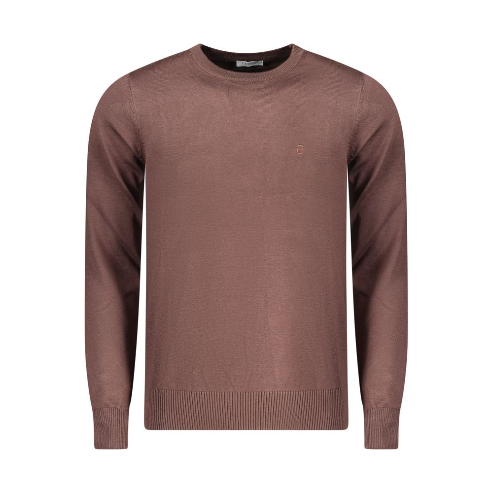 Coveri Moving Brown Nylon Sweatshirt