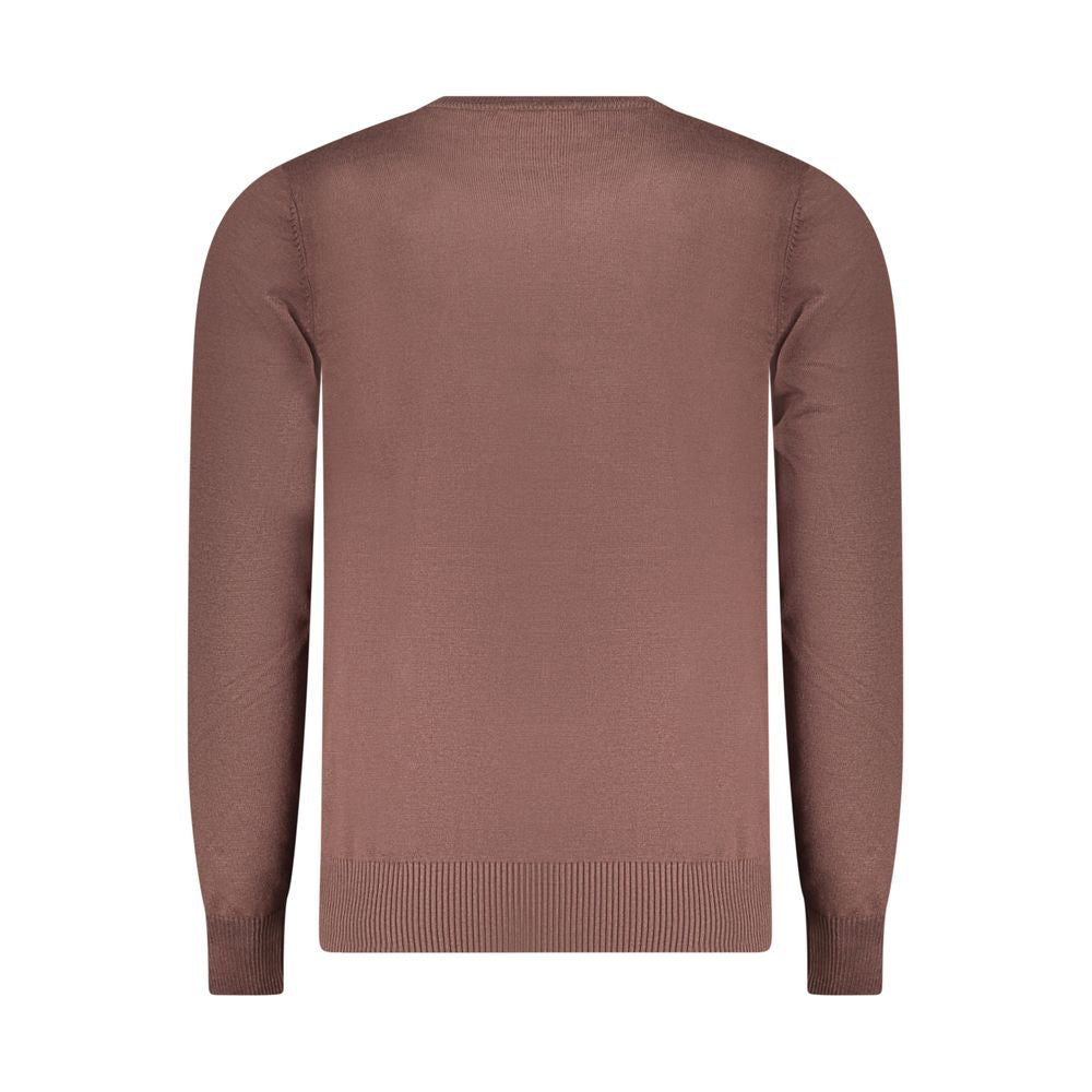 Coveri Moving Brown Nylon Sweatshirt