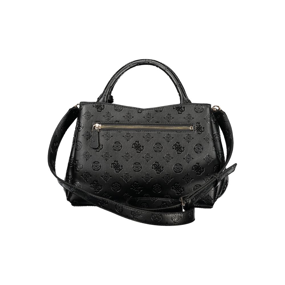 Guess Jeans Black Polyethylene Handbag