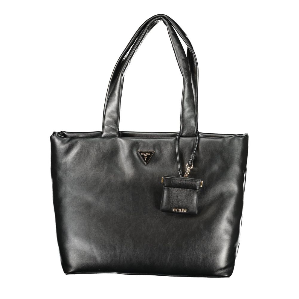 Guess Jeans Black Polyethylene Handbag