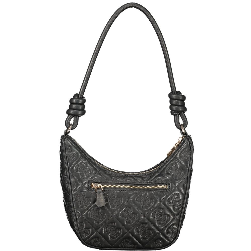 Guess Jeans Black Polyethylene Handbag