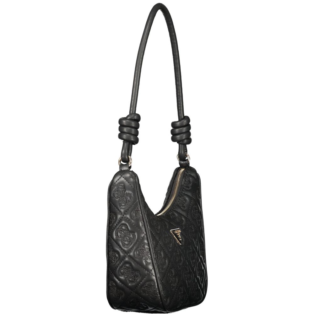 Guess Jeans Black Polyethylene Handbag