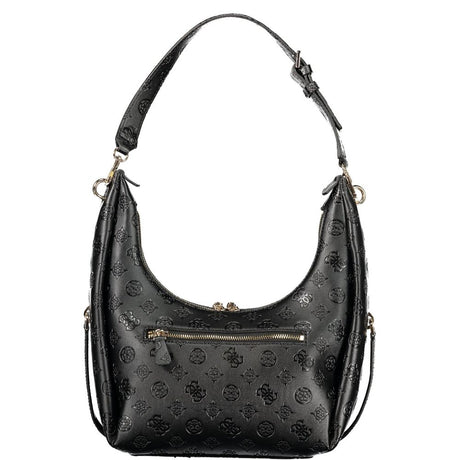 Guess Jeans Black Polyurethane Women's Handbag