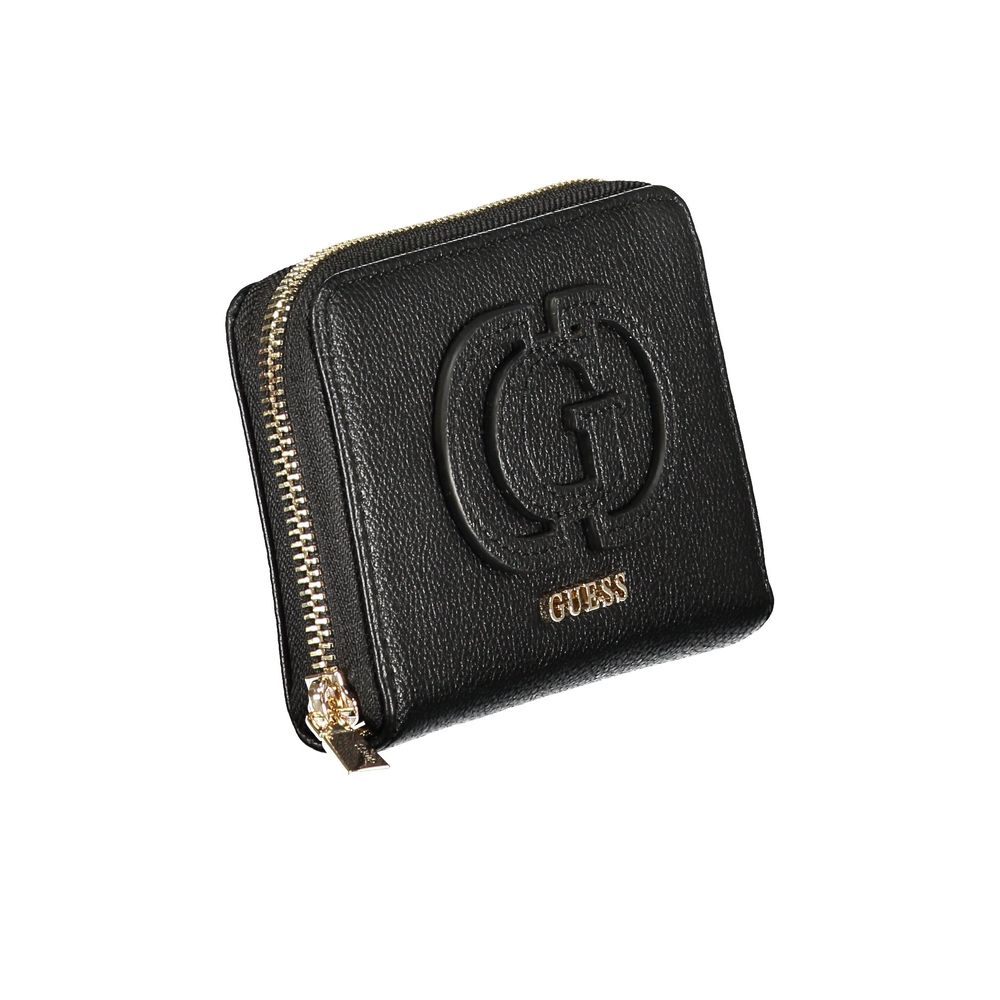 Guess Jeans Black Polyethylene Wallet