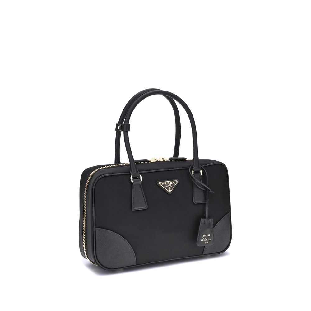 Prada Black Nylon Handbag