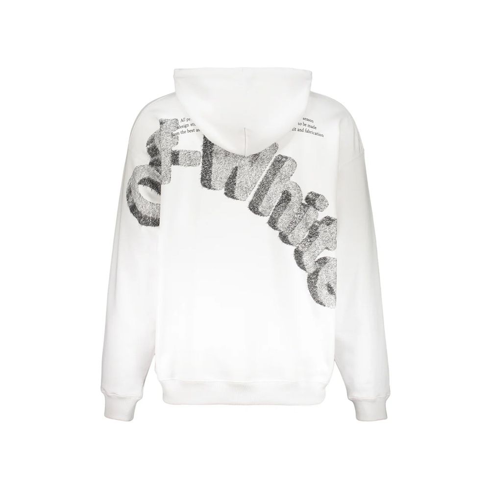 Off-White White Cotton Sweatshirt