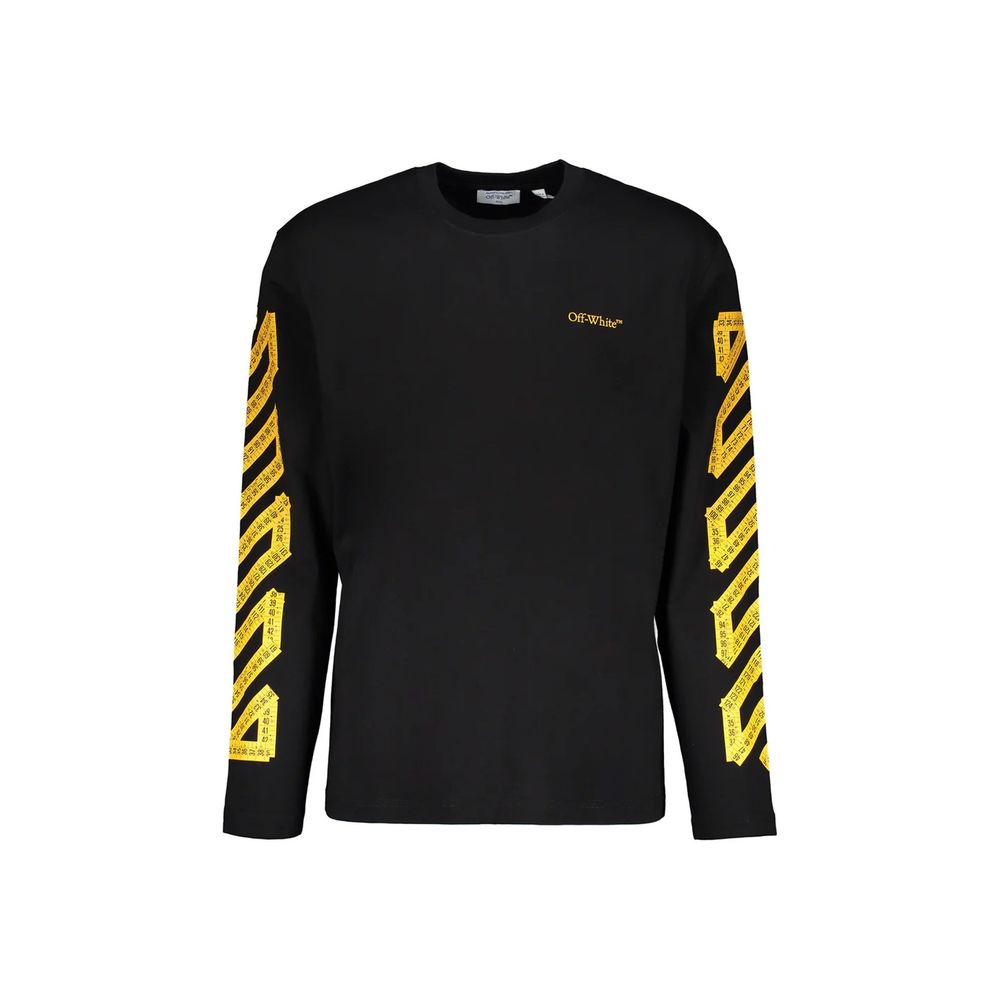 Off-White Black Cotton Sportswear