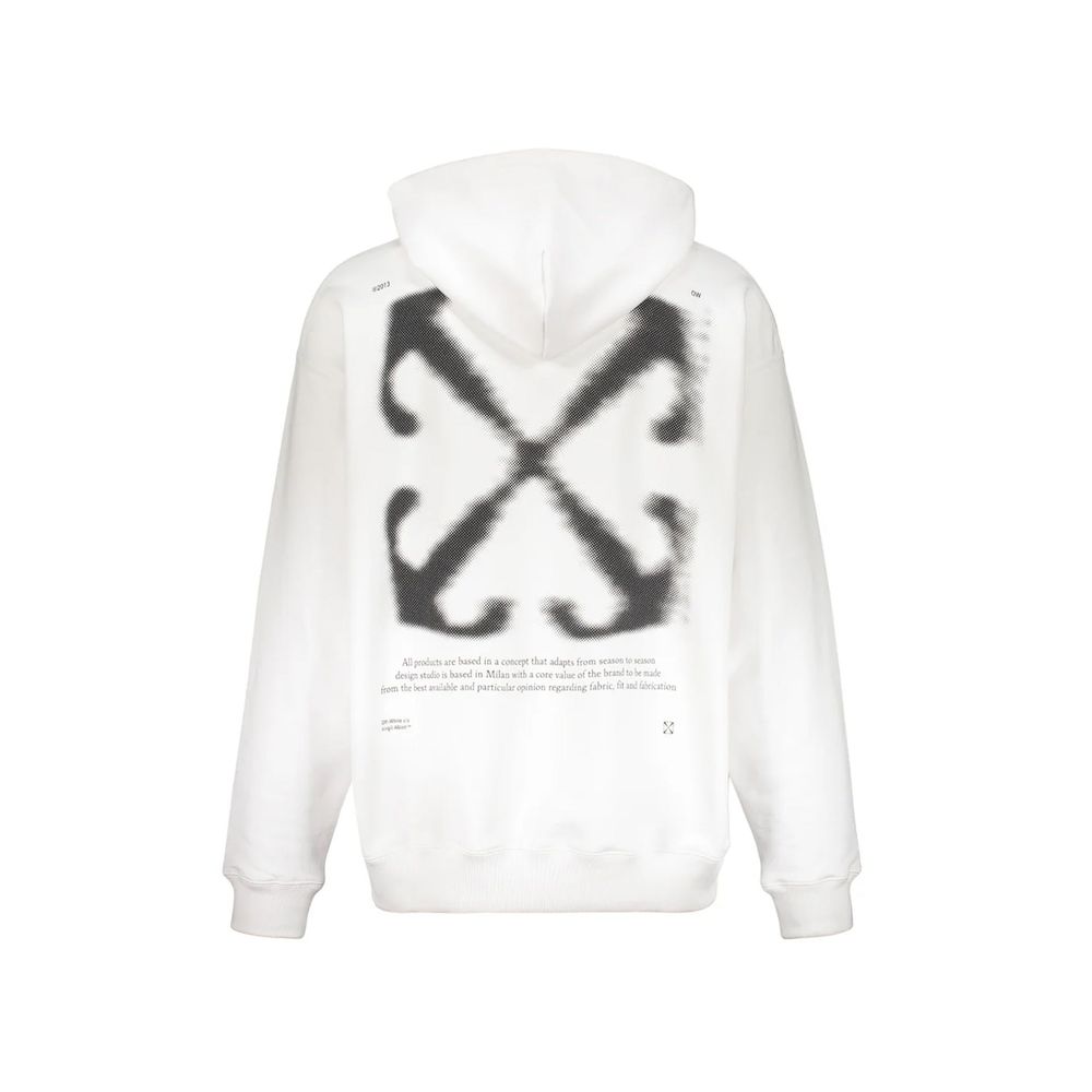 Off-White White Cotton Sweatshirt