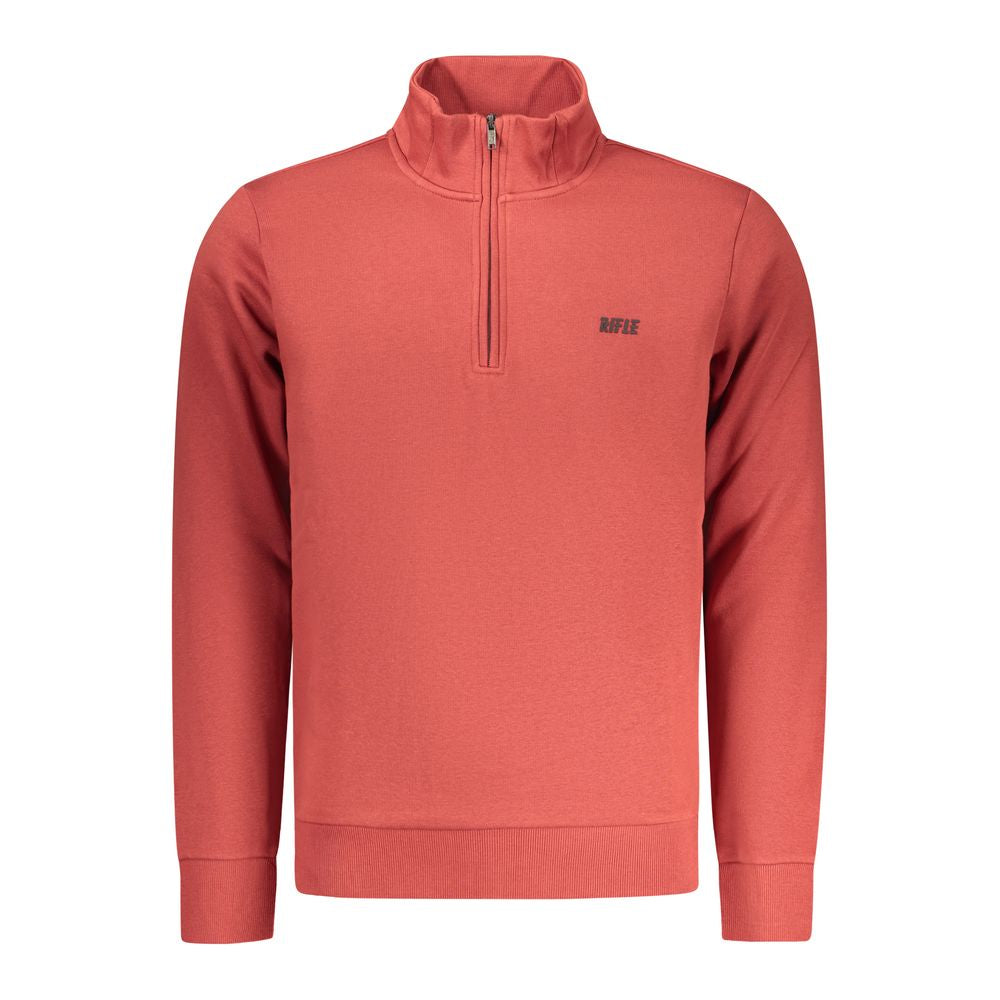 Rifle Red Cotton Mens Sweatshirt