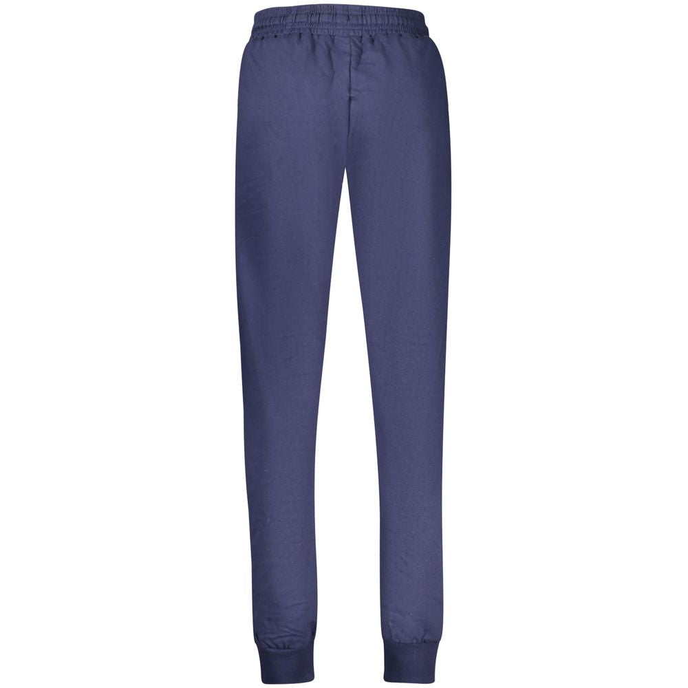 Laura Biagiotti Blue Cotton Joggers (Workout Pants)