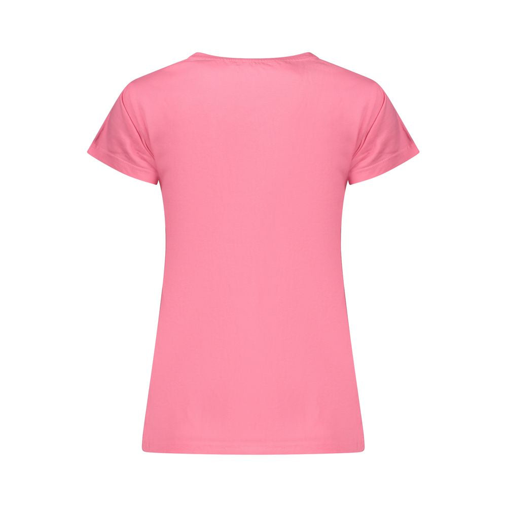 Laura Biagiotti Pink Cotton T-Shirt