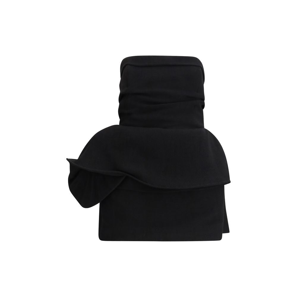 Magda Butrym Black Viscose Cocktail Dress