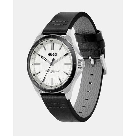Hugo Boss Black Leather Dress Watch