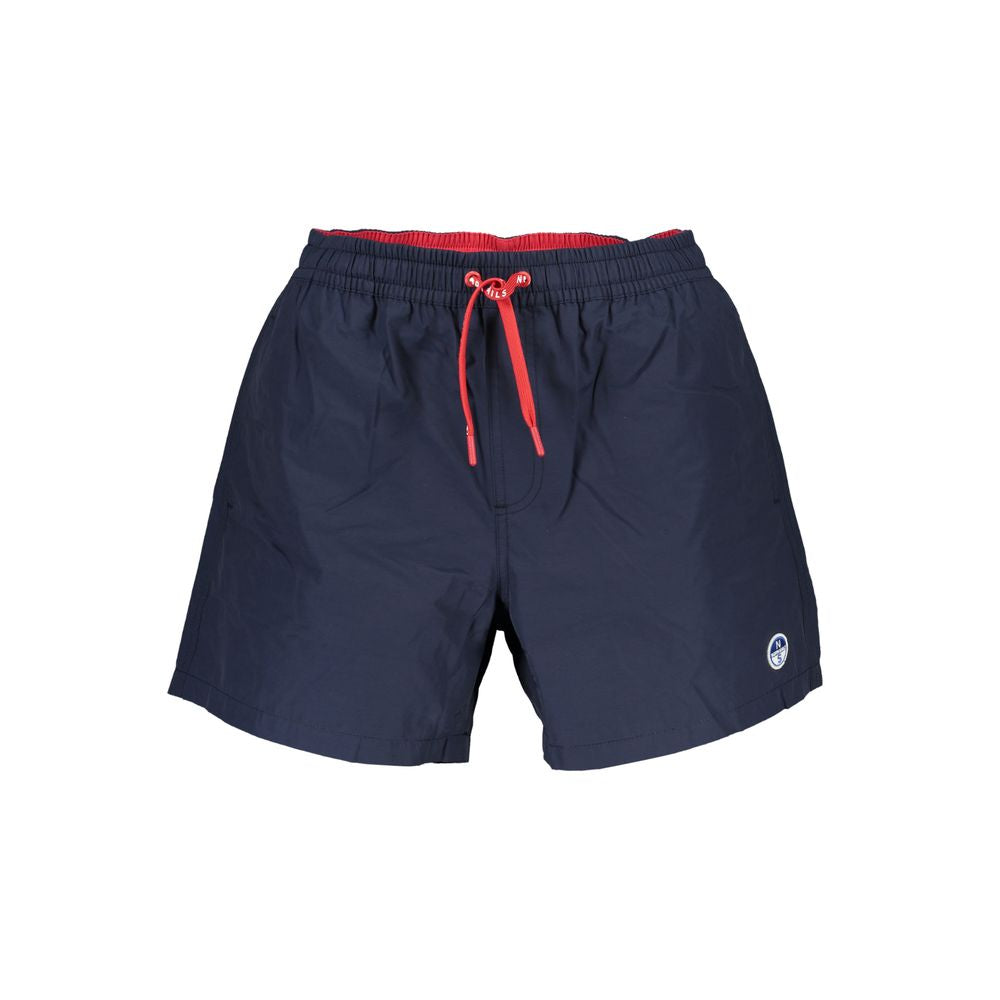 North Sails Blue Organic Cotton Men's Swim Boxer