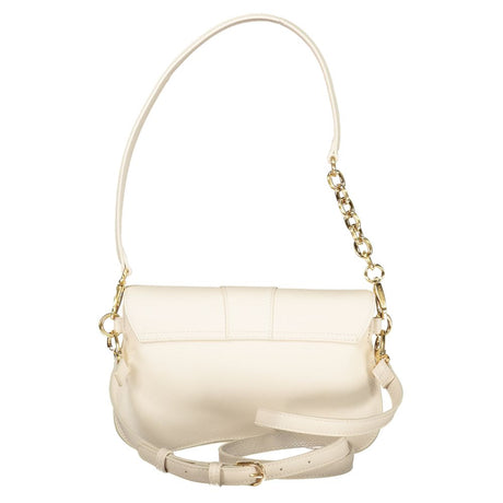 Mario Valentino Beige Polyurethane Women Handbag
