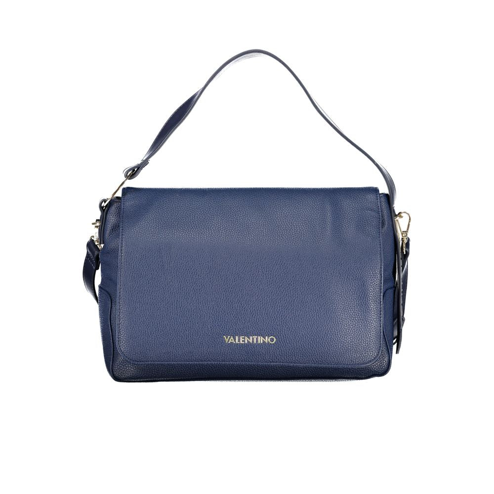 Mario Valentino Blue Polyurethane Women Handbag