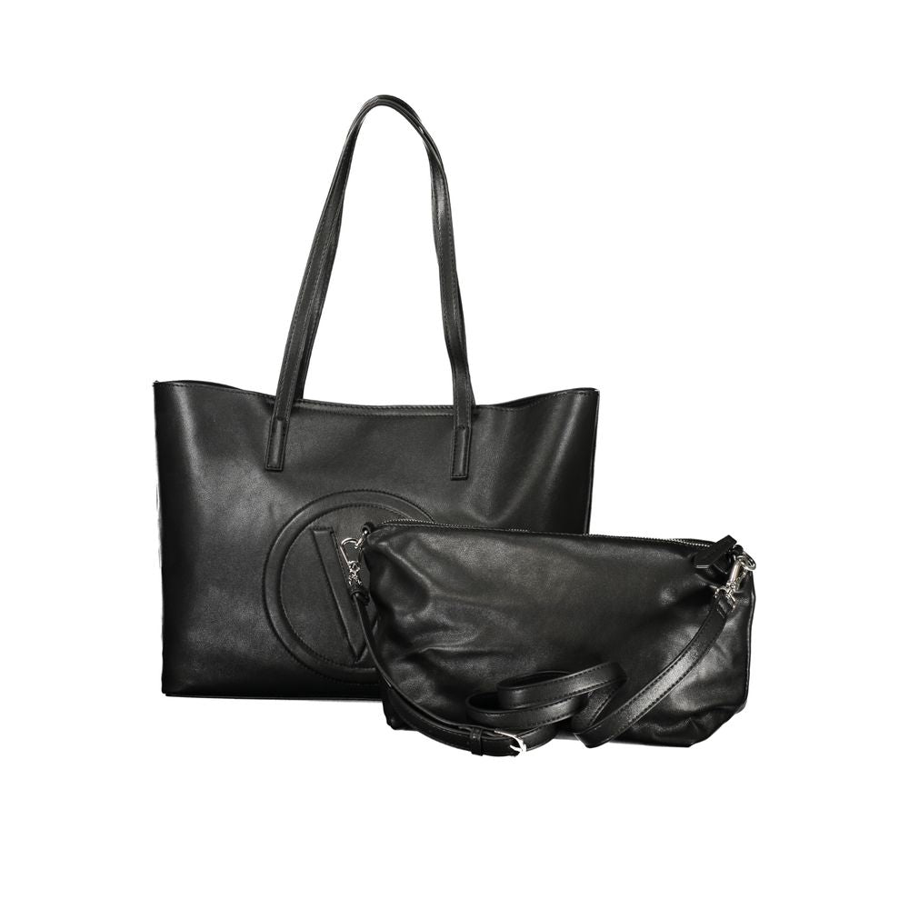 Mario Valentino Nero Poliuretano Women Handbag