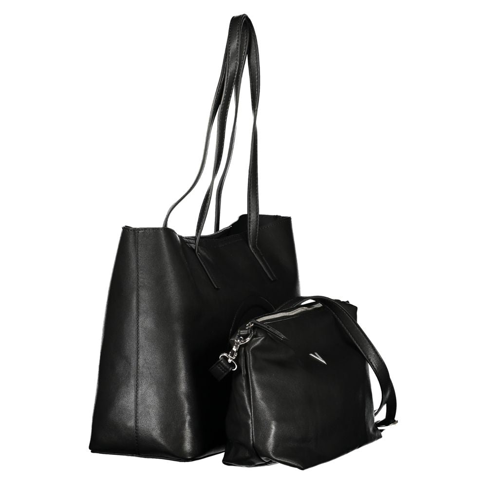 Mario Valentino Nero Poliuretano Women Handbag