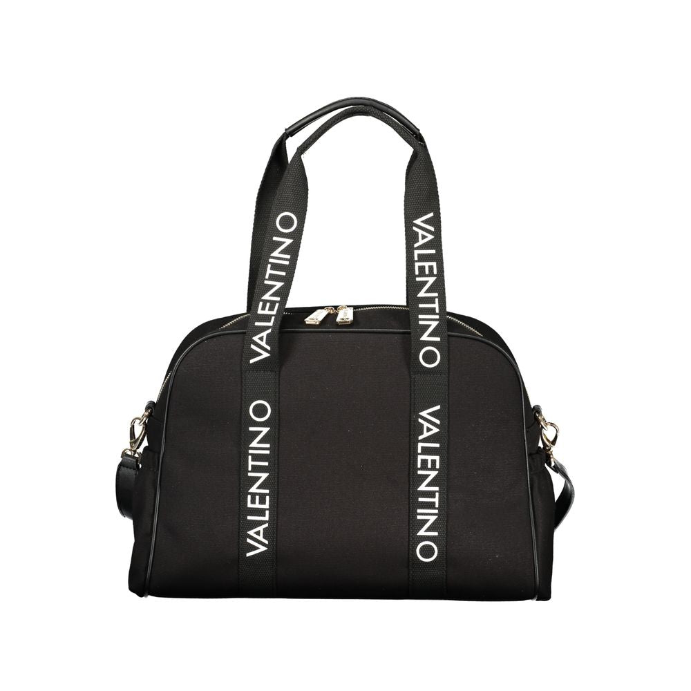 Mario Valentino Black Cotton Women Handbag