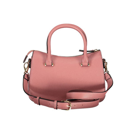Mario Valentino Rosa Polyurethane Women Handbag