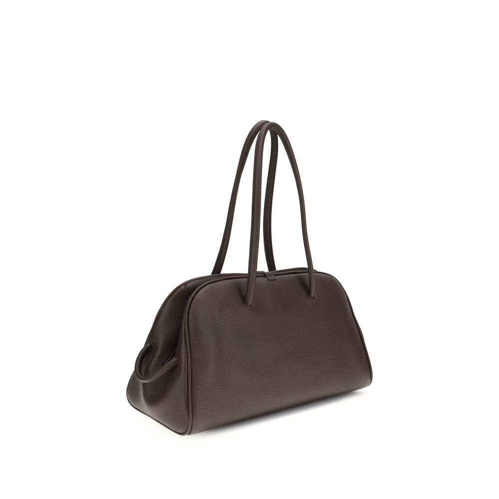 Jacquemus Brown Calf Leather Bos Taurus Handbag