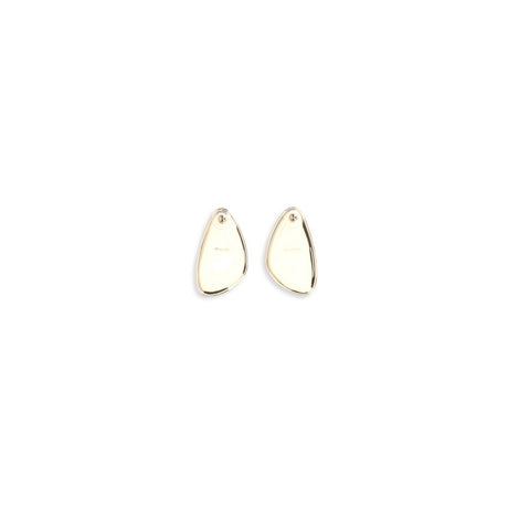 Self-Portrait Gold Brass Earrings