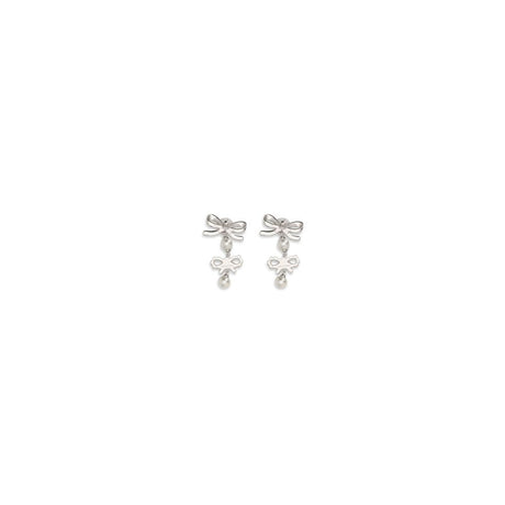 Self-Portrait Silver Brass Earrings
