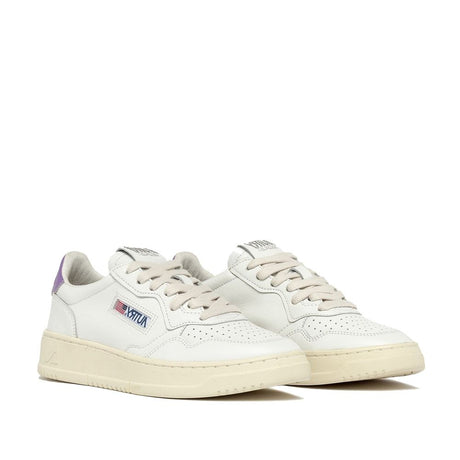 Autry White Leather Sneakers