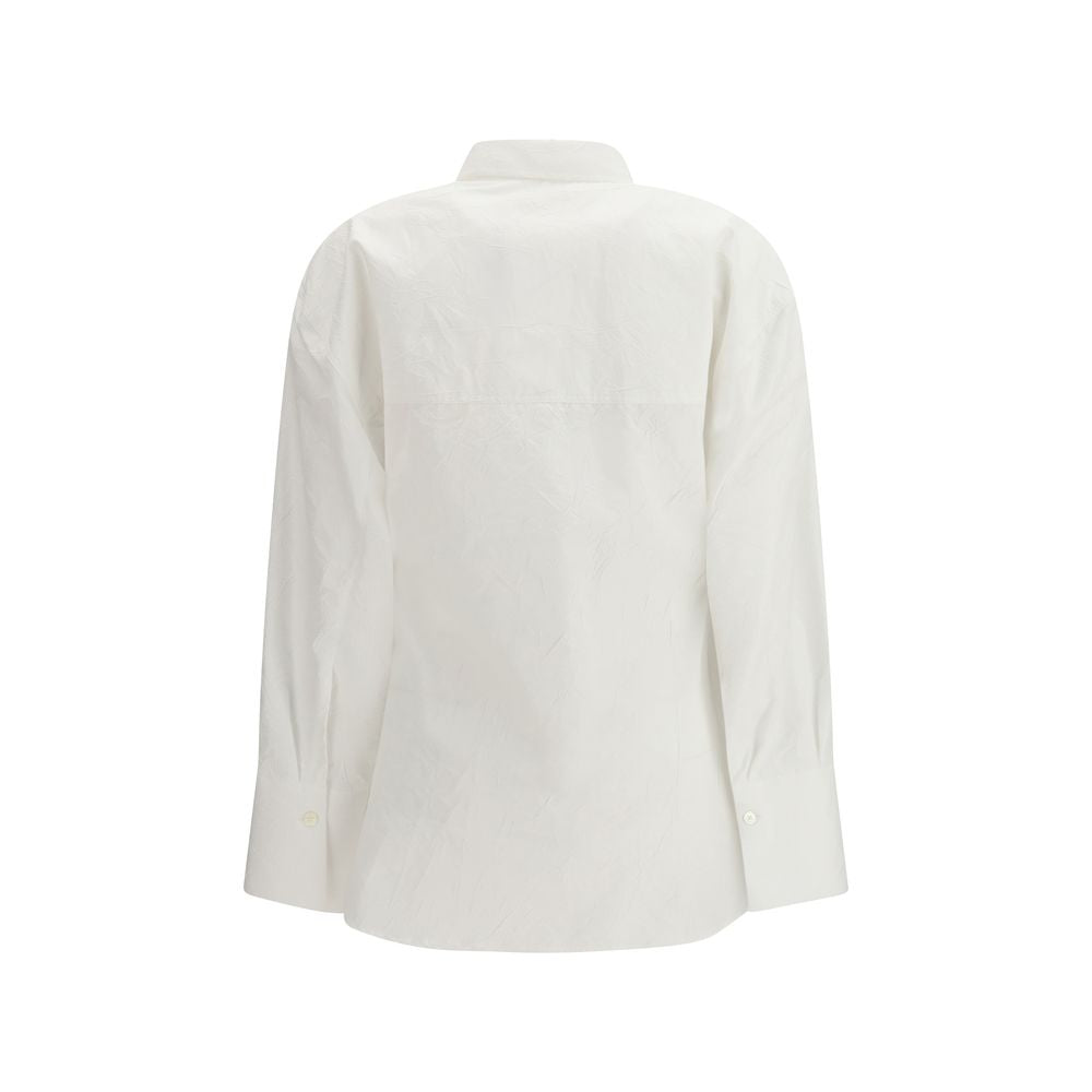 Rohe White Cotton Dress Shirt