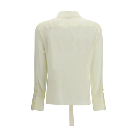 Alexander McQueen Bicolor Silk Shirt